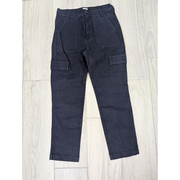 J.CREW Pants - J‎ Crew Navy Blue Cargo Utility Pants Size 25 Cotton Stretch